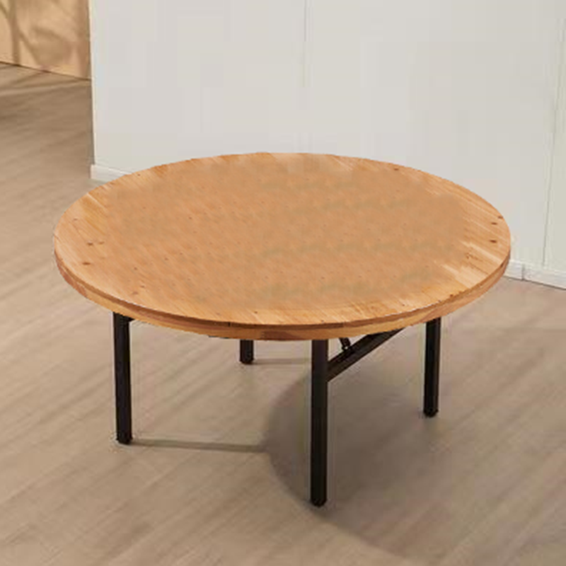 慧采云 1.8m圆桌面实木酒店餐桌大圆桌椅组合宴会餐厅桌椅组合高清大图