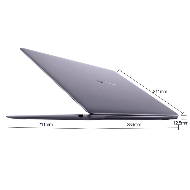 华为 HUAWEI MateBook X 13英寸微边框轻薄本 笔记本电脑(i5-7200U 4G 256GB固态 内含拓展坞 2K高清屏 含正版office 深空灰)高清大图