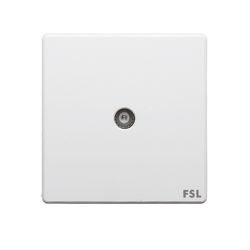 FSL 单电视插座(白色) F22-DS (单位:个)
