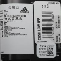 adidas阿迪达斯2019中性CUSH LOW 1P舒适透气轻便运动袜子DZ9389 C