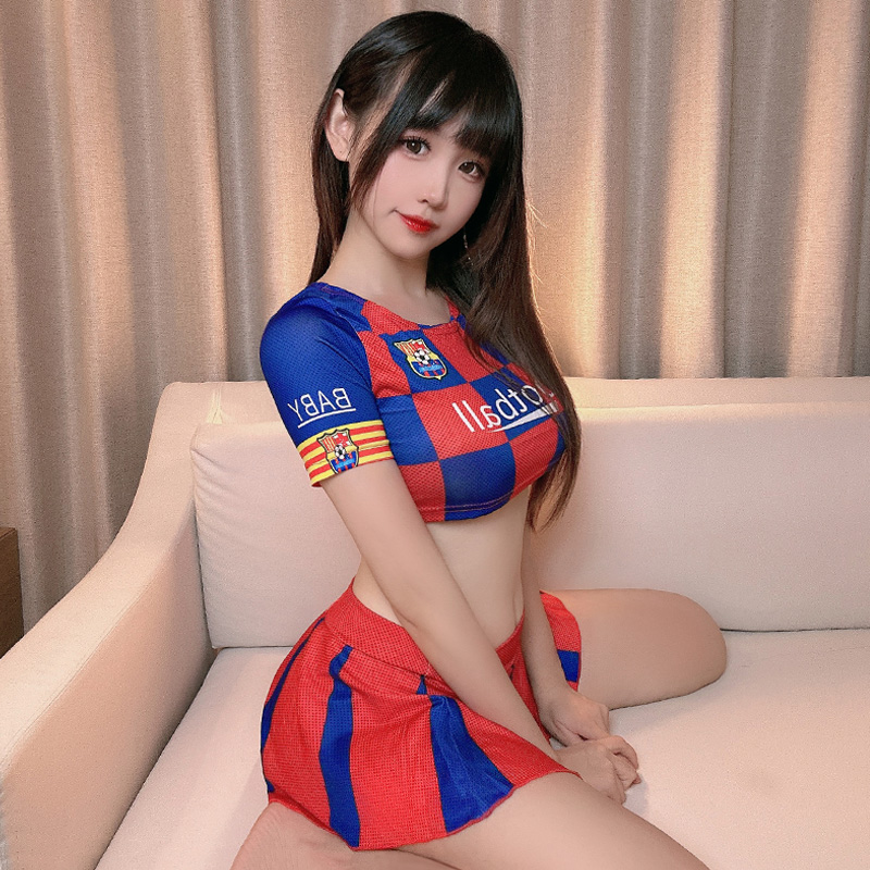 霏慕动感足球宝贝分体套装6954情趣内衣午夜魅力性感制服女式情趣睡衣高清大图