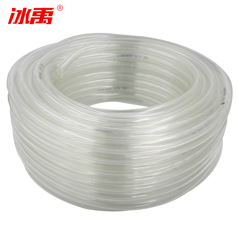 AB06531 水管水平管塑料管透明套管皮管穿线pvc透明软管水平水管 内径10mm壁厚1mm80米