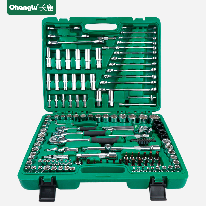 长鹿(changlu)汽修机修工具综合组套58pcs高清大图