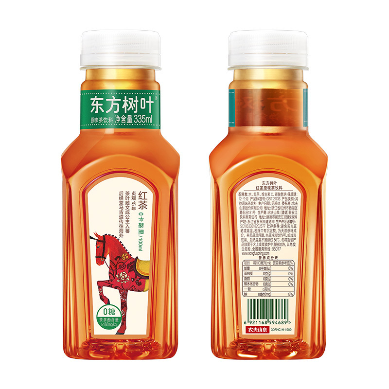 农夫山泉东方树叶红茶335ml*15瓶整箱