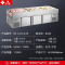 埃利斯冰台柜平台柜 展示柜点菜柜商用饭店烧烤菜品平弧不锈钢双温冷藏冷冻冰台柜工作台铜管2米BT-C2.0-D-M