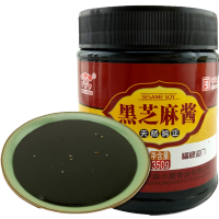 [中华特色]河北供销馆 五鹿香 黑芝麻酱350g 中华老字号 大名府芝麻酱 拌饭酱面包蘸酱 河北邯郸特产