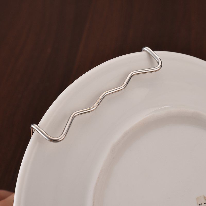 不锈钢提盘器盘子防烫夹碗碟夹三爪厨房餐饮烹饪不烫手多功能夹子三爪