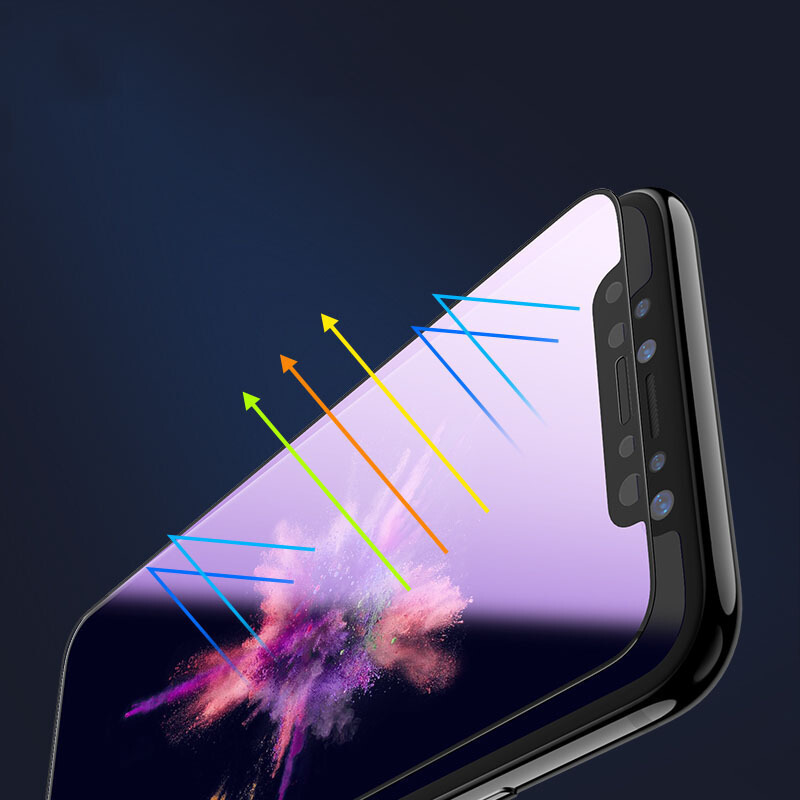 [送壳]令狐少侠适用苹果11pro全屏抗蓝光钢化膜iphone11pro防蓝光钢化膜pro手机贴膜丝印钢化玻璃屏幕保护膜高清大图