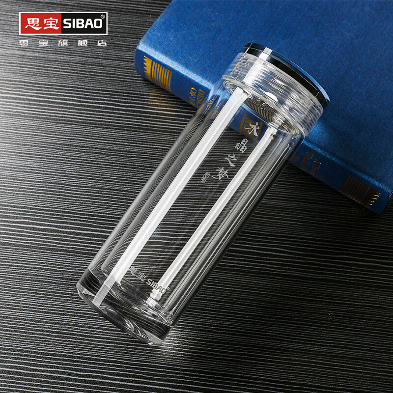 思宝(SIBAO)水晶之梦玻璃杯2号360ml高清大图