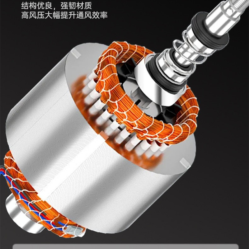 强力爬地扇400-4P-220V高清大图