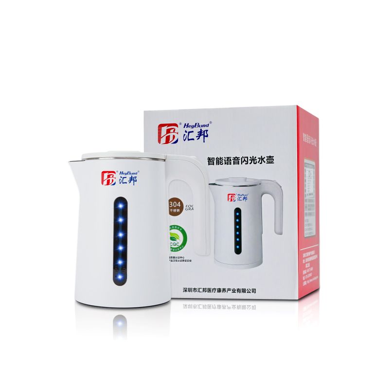 汇邦 智能语音闪光水壶 HB-8818高清大图