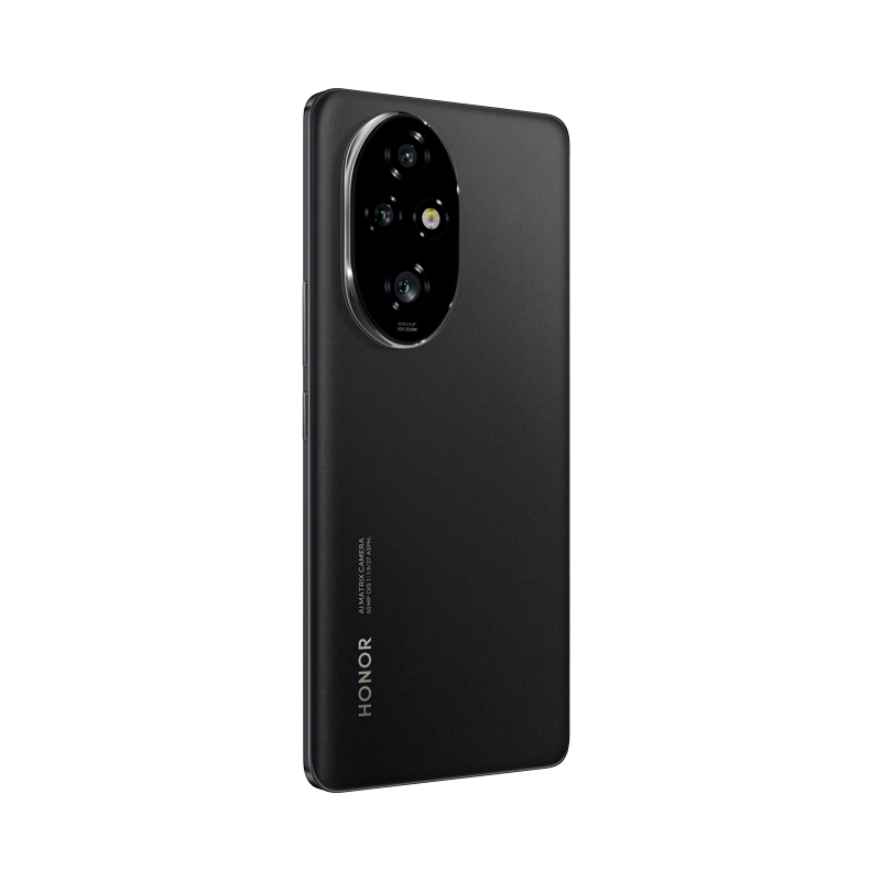 荣耀200Pro 12GB+256GB 绒黑色 5G全网通 荣耀绿洲护眼屏 100W智慧超级快充 全网通智能游戏拍照官方原装正品旗舰手机荣耀200pro新款5g