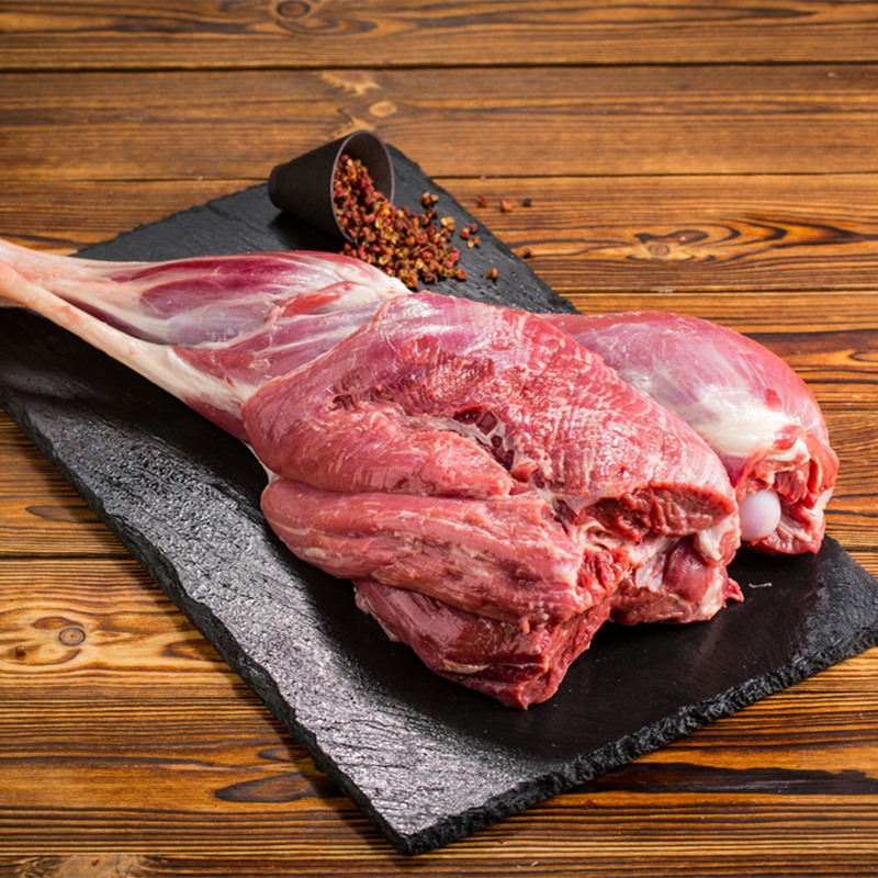 阿牧特 内蒙古带骨羊后腿4斤 内蒙古锡林郭勒草原羊肉 小肥羊肉业出品