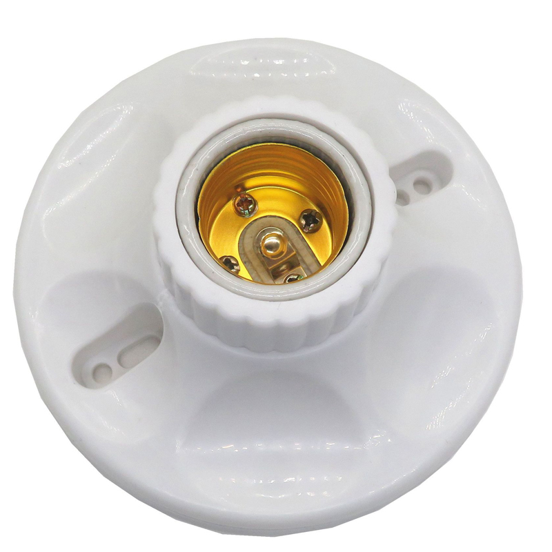 光大特照 EBPJ018A 220V 6A 照明灯座 (计价单位:个) 白色高清大图