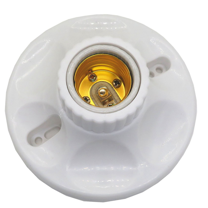 光大特照 EBPJ018A 220V 6A 照明灯座 (计价单位:个) 白色