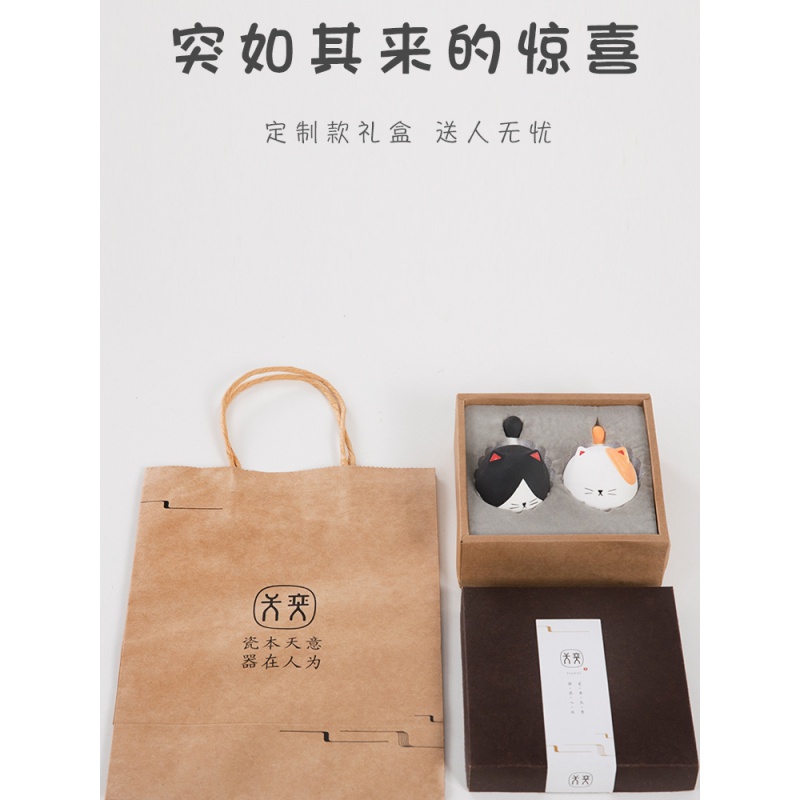 日系陶瓷娃娃小摆件桌面可爱少女创意手绘装饰品车载ins风网红 三维工匠 雪花花[赠颜料,可自由绘画]高清大图