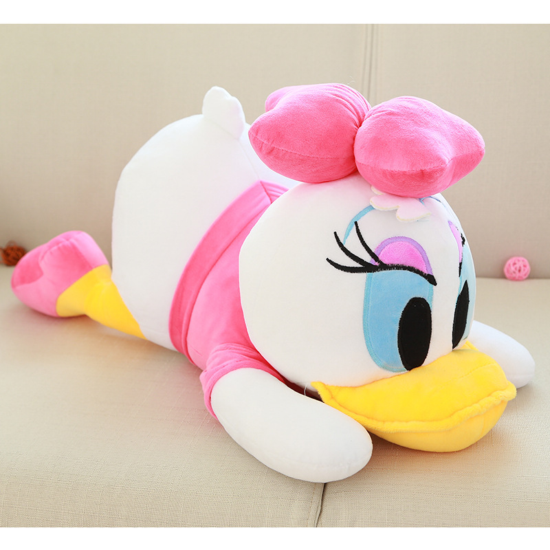 情侣趴趴鸭毛绒玩具公仔儿童布娃娃唐老鸭玩偶女生大号