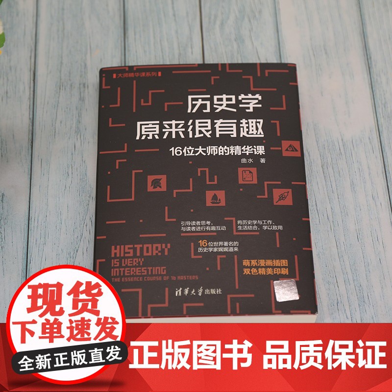 历史学原来很有趣 16位大师的精华课 大师精华课系列 陈昱伯 著 历史高清大图