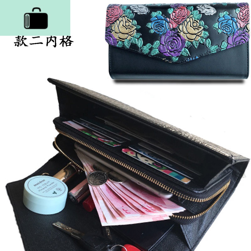 【广州货好质量】个性压花手拿包时尚复古女手包单肩斜挎包大容量NEWLAKE 款式二三角玫瑰