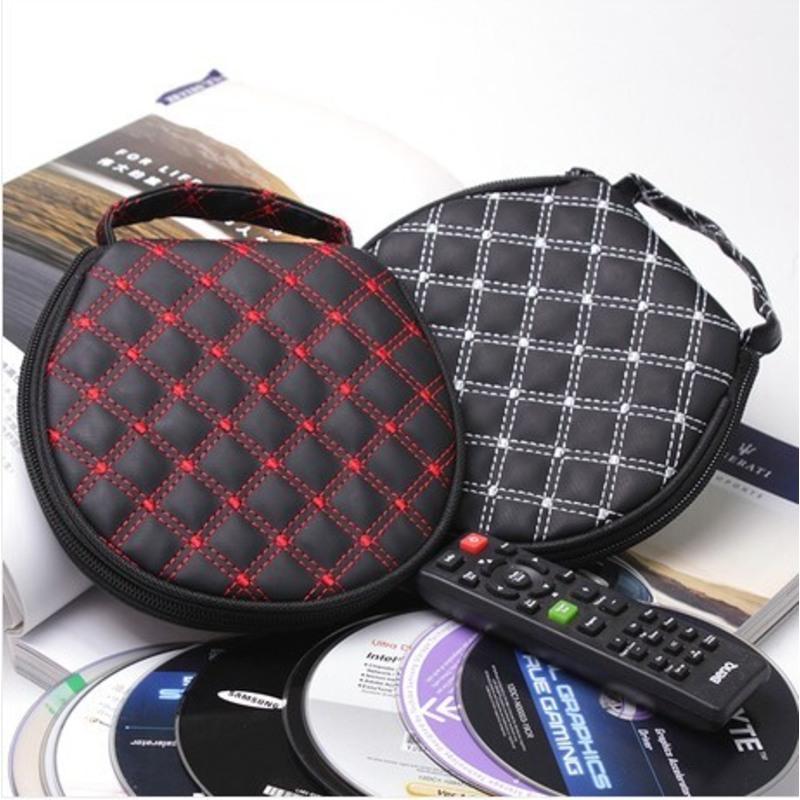 白线20张版车用车载cd包光盘包cd袋汽车cd夹车用碟片碟包cd盒cd套车内