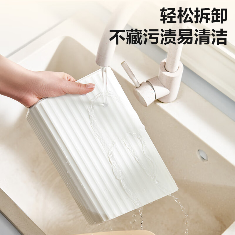 苏泊尔刀具六件套不锈钢锋利舒适切割畅快高硬度白色TK24002E高清大图