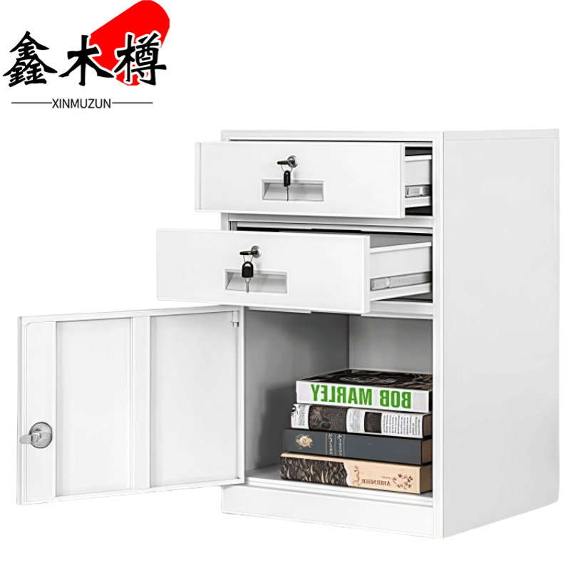 鑫木樽矮柜二斗一门台高清大图