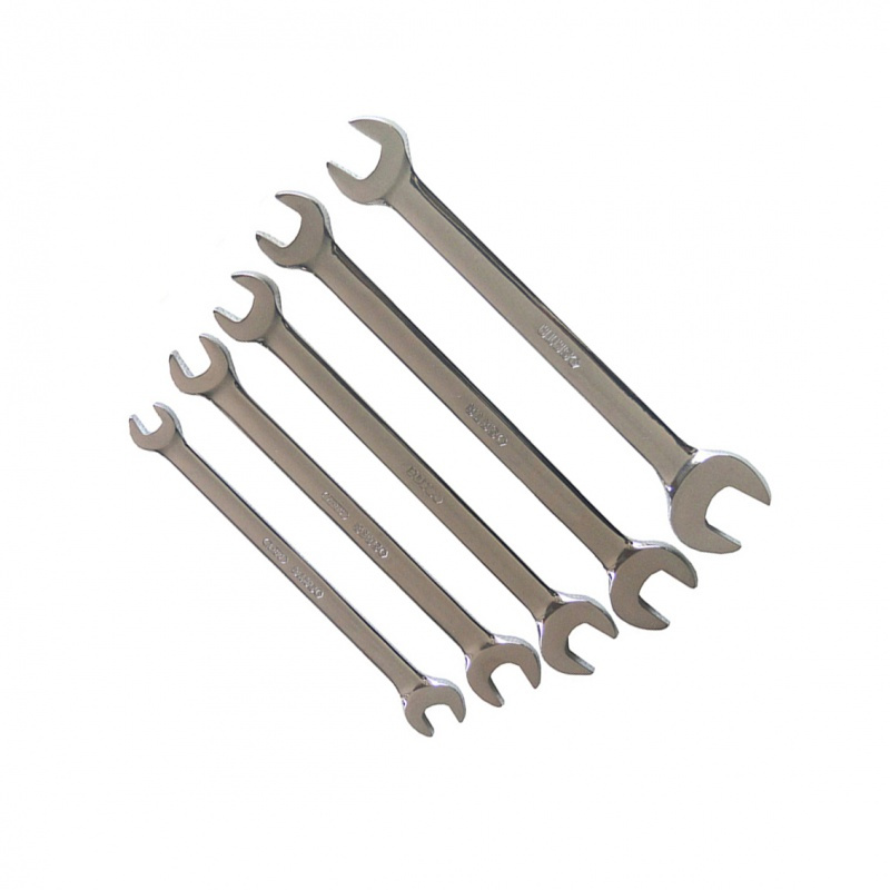 世达(SATA)41204 全抛光双开口扳手 11x13MM工具