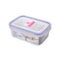 趣涉家居 塑料保鲜盒食物水果收纳盒长方形带盖食品盒微波炉饭盒 生活日用家居器皿饭盒便当盒居家用品