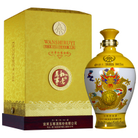 五粮液股份 万事如意金钻 55度 浓香型白酒 1.9L 收藏酒