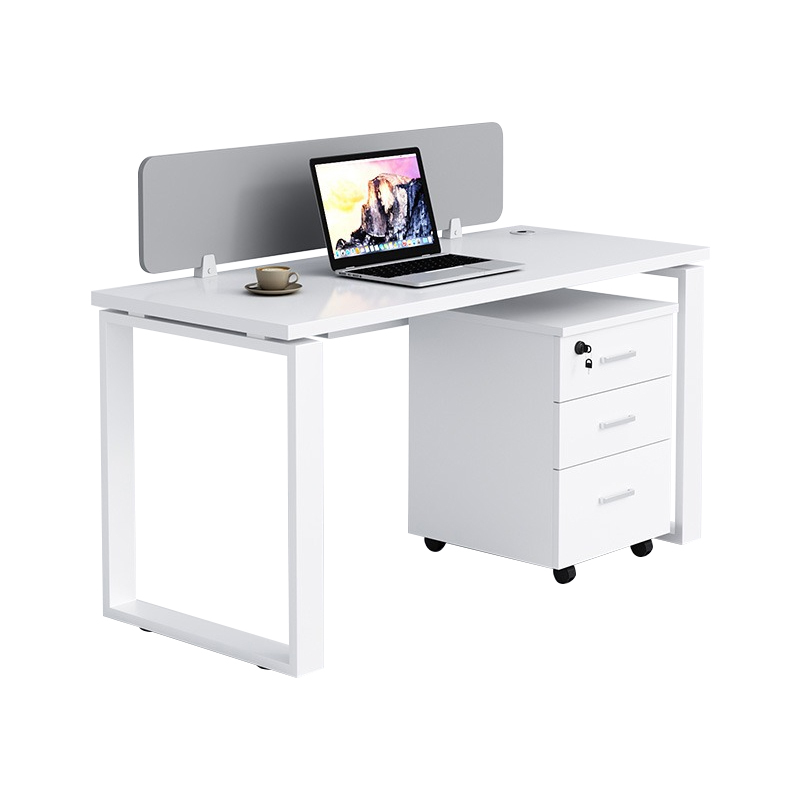 臻远GWH-01 简约职员桌办公桌屏风工作卡位 单人位含柜