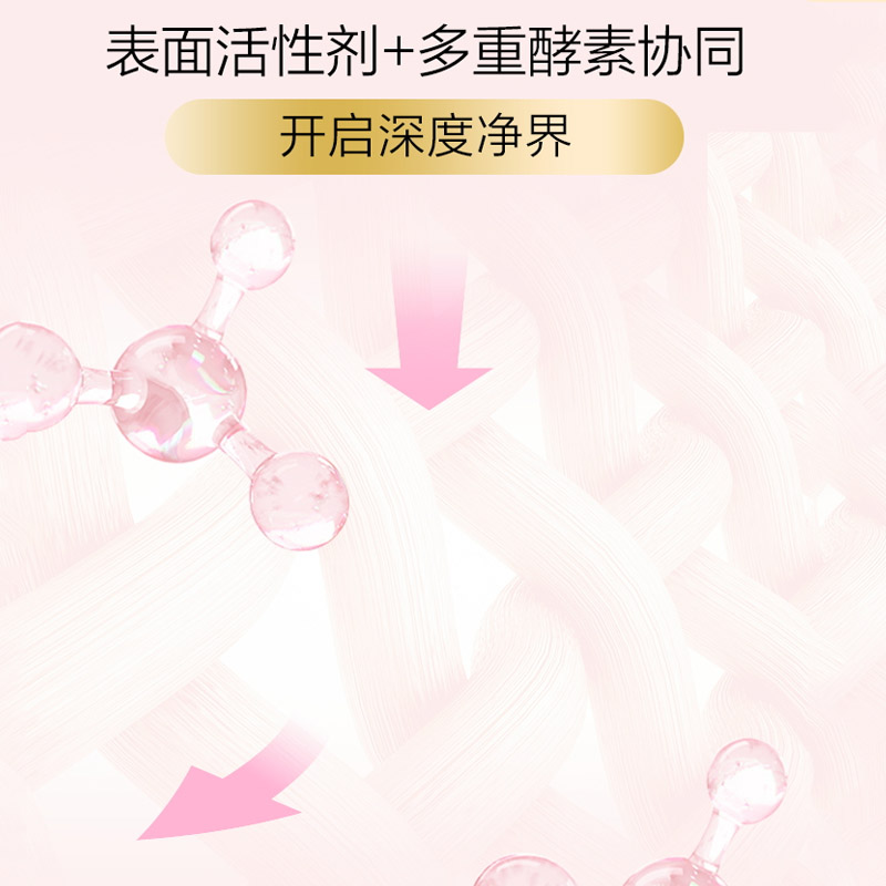 超能花韵洁柔洗衣液深层去渍护衣柔软持久留香高清大图