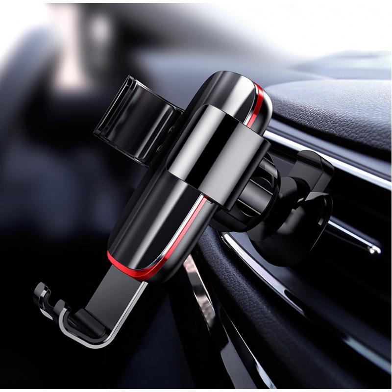 火豹华为mte20车载手机支架金属收缩座架汽车手机出风口支撑架专用