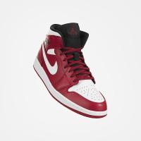 Air Jordan 1 美国直邮正品 Mid AJ乔1 男子经典高帮耐磨橡胶休闲运动篮球鞋