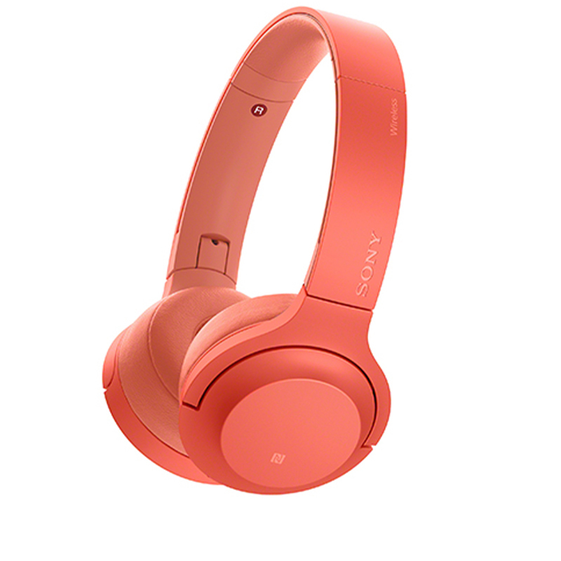 索尼（SONY）WH-H800（暮光红色）头戴式无线立体声蓝牙耳机 NFC技术 快速充电