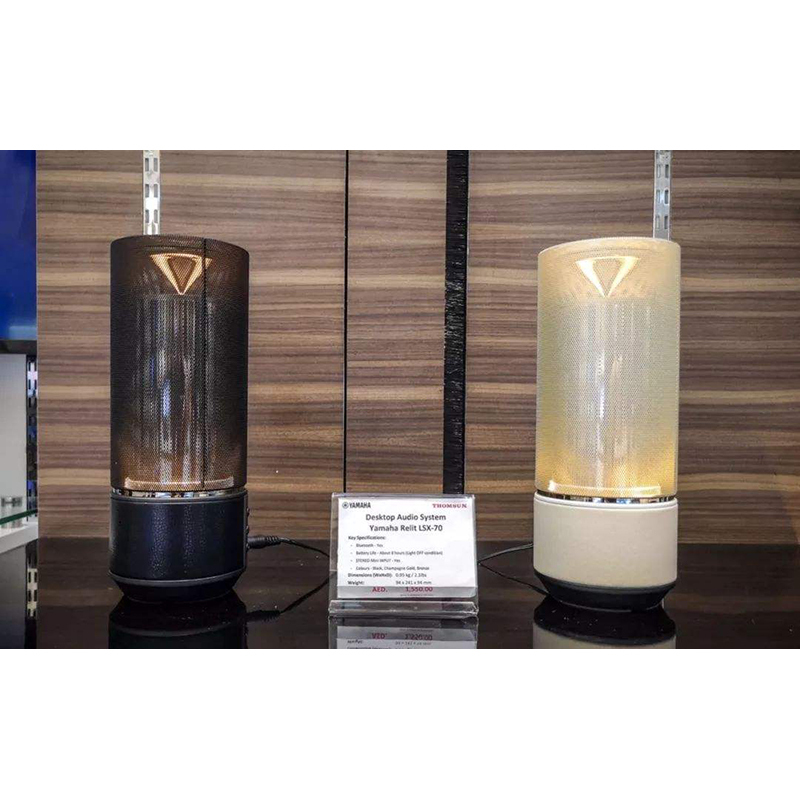 Yamaha/雅马哈 LSX-70 无线蓝牙组合音响便携桌面HIFI卧室音箱钢琴黑