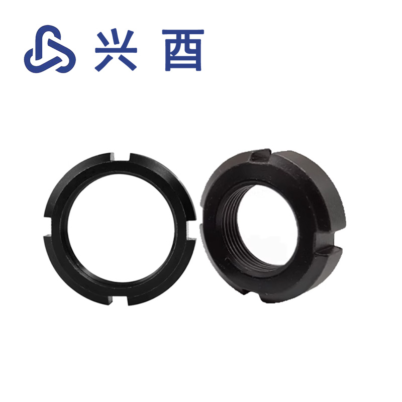 兴酉 4.8级开槽圆螺母正牙 M50*1.5(2个) 袋