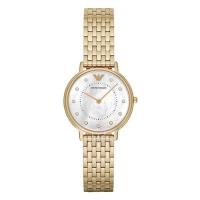 阿玛尼（EMPORIO ARMANI)女士手表 满天星石英表 女AR11091 时尚潮流防水镶钻表盘腕表欧美品牌表