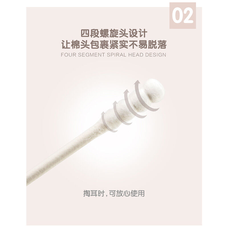 茶花G10007双头多用纸轴棉签(200支)颜色随机/Ø7.8*8/96盒/箱(盒)高清大图