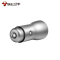 公牛(BULL)CUN180车载充电器车充点烟器银色快充18W/2.4A双USB一拖二支持小米华为vivo三星等快充