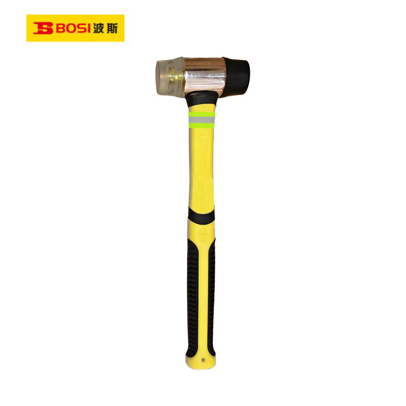 波斯(BOSI) 荧光系列纤维柄双头安装锤 35mm 把