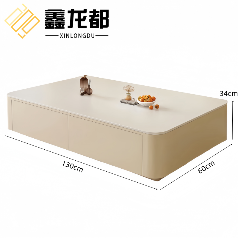 鑫龙都茶几岩板高清大图