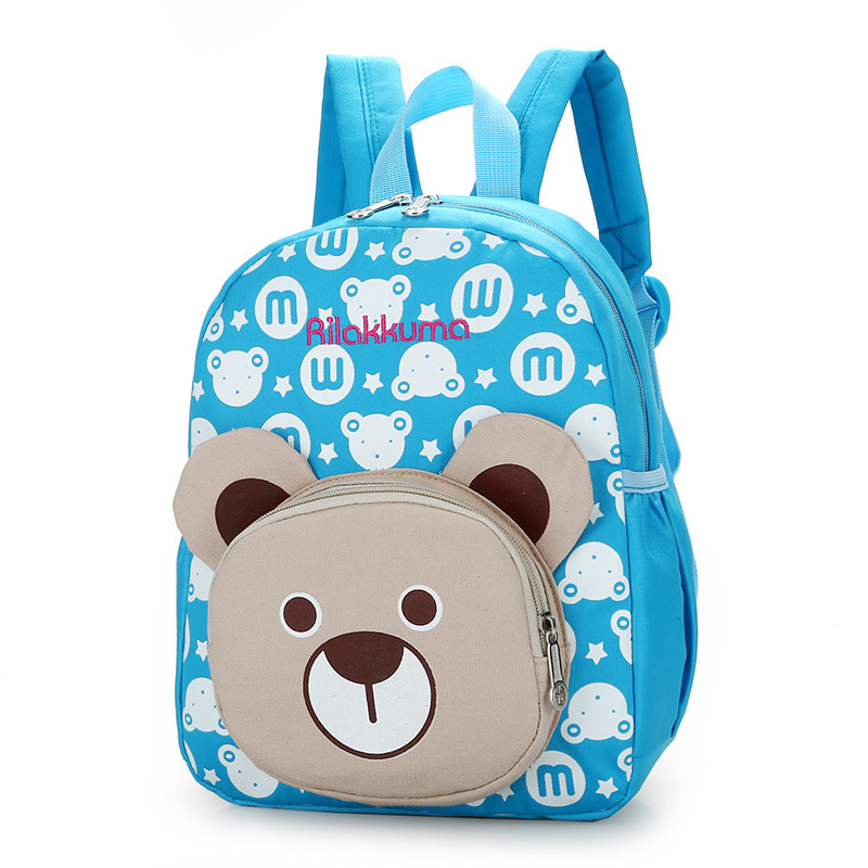 新款儿童书包幼儿园男女小孩旅游背包136岁宝宝卡通兔子双肩包小猪