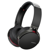 索尼(SONY)无线立体声耳机 MDR-XB950B1(黑色) 头戴式 重低音 无线蓝牙耳机