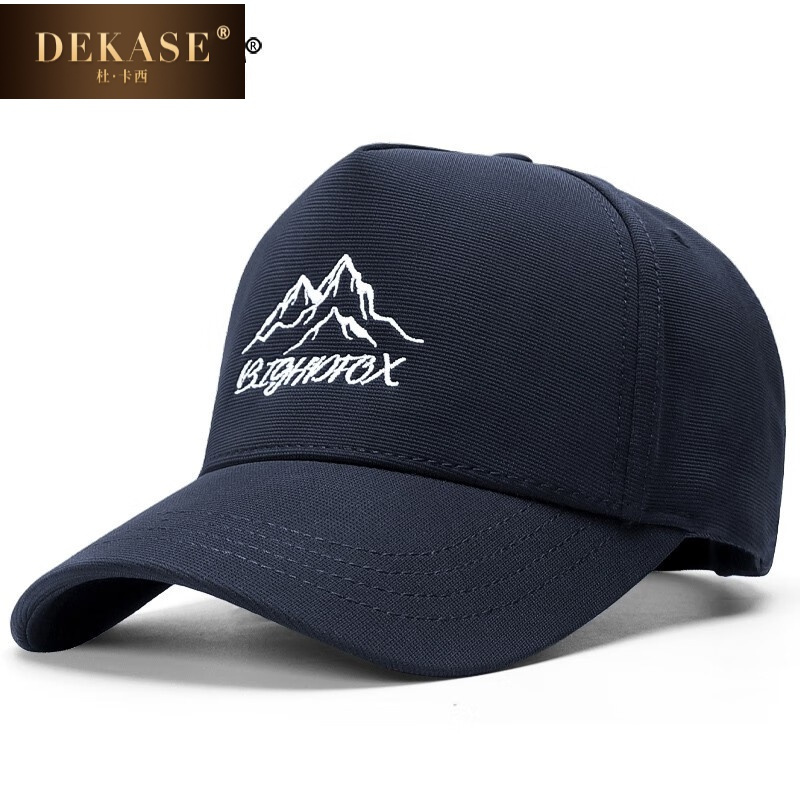 杜卡西品牌户外登山帽子男女款春夏秋季运动轻便吸汗遮阳棒球帽大头围