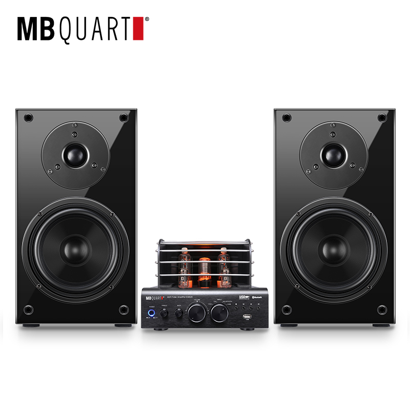 MBQUART德国歌德DX620胆机音响电子管功放机大功率发烧HIFI组合无损音箱家用电视电脑手机蓝牙音响