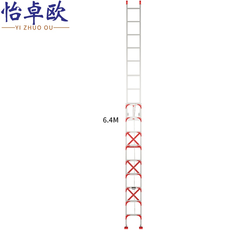 怡卓欧折叠梯4mm厚7米个高清大图