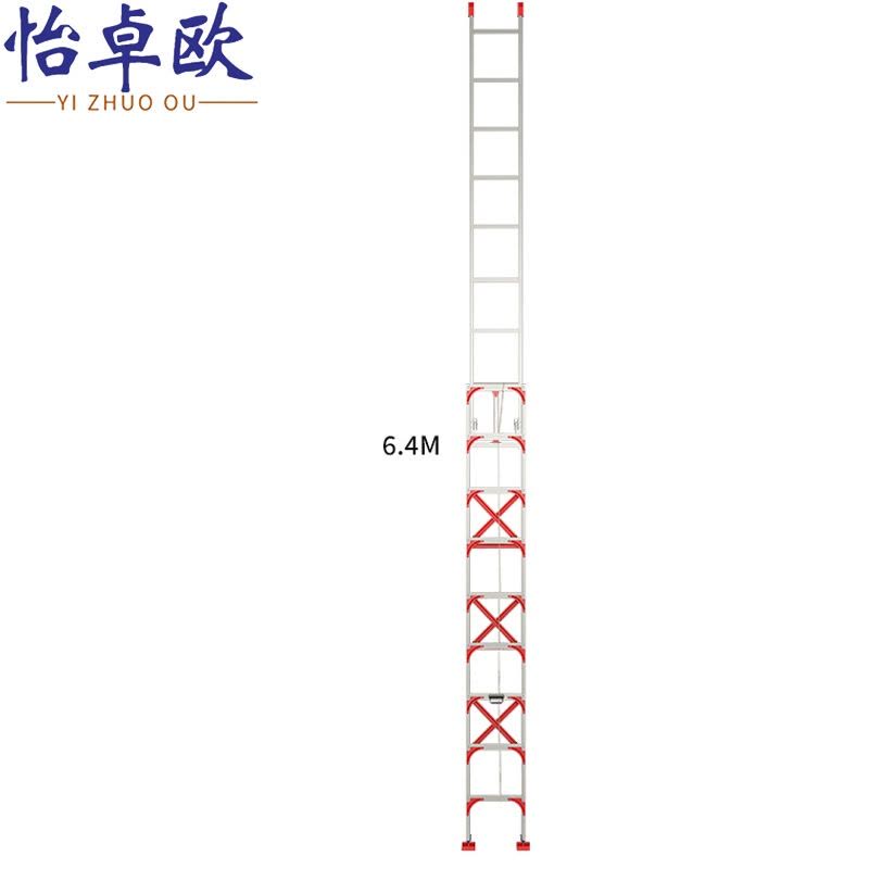 怡卓欧折叠梯4mm厚7米个图片