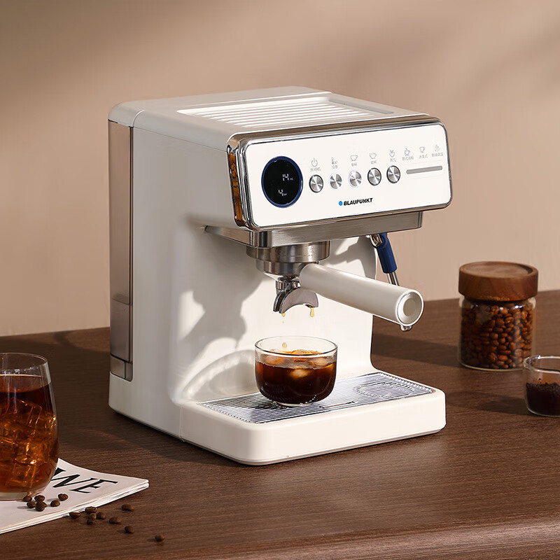 蓝宝 家用意式半自动压力式咖啡机BP-KF65E高清大图