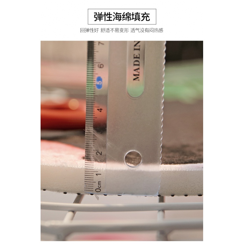 美帮汇冬季海绵软装垫办公室学生透气椅垫子汽车座垫餐椅垫防滑高清大图