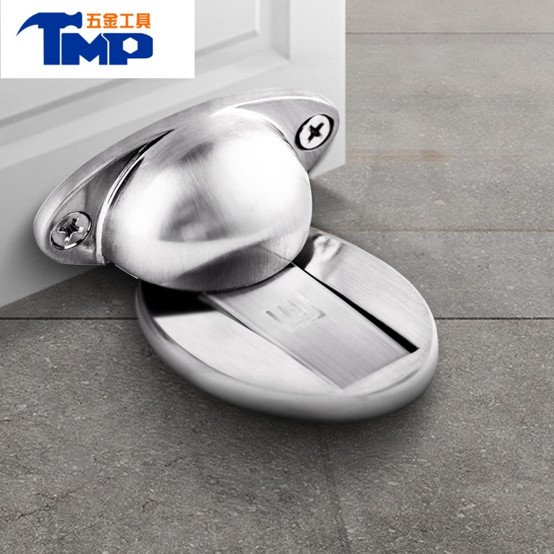 jing ping隐形门碰门吸强磁卧室房门卫生间固定防风隐藏式打孔地装